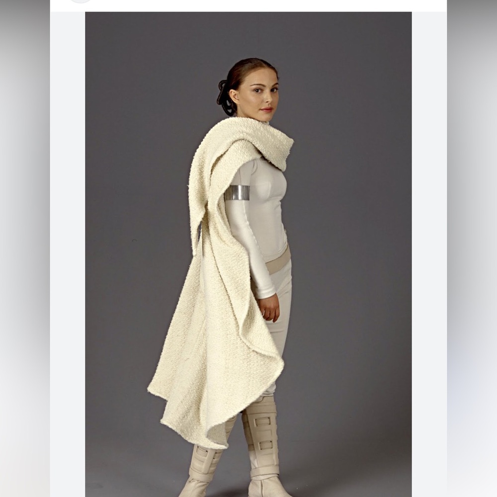 Padme Star Wars Costume Cream Outfit Set EUC
